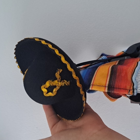 Pet costume sz xsmall Panch with hat - Picture 2 of 5